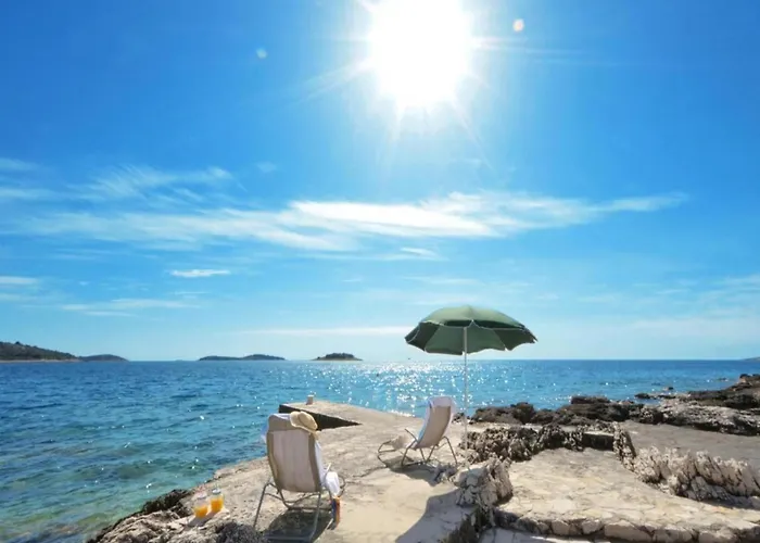 Simplistic In Near The Seabeach Rogoznica (Sibenik-Knin)